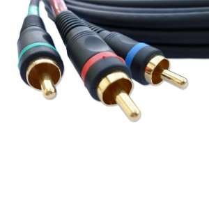  3 RCA to 3 RCA Male to Male Component Video Cable   12 