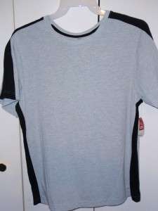 NEW Mens S/S Sporty Tee Shirt  Sz Large  Open Trails  