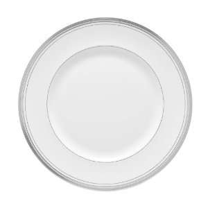  Monique Lhuillier Waterford China Platine Dinner Plates 