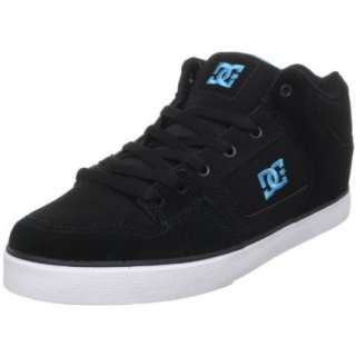 DC Mens Radar Slim Skate Shoe,Black/Turquoise,7 M US   designer shoes 