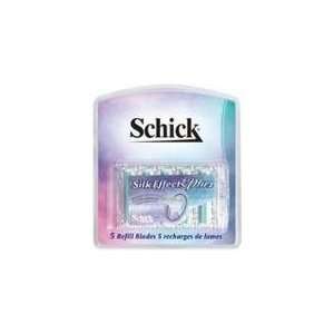  Schick Silk Effects Plus Refill lades with Aloe 5 Ct 