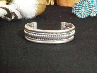   DEAD PAWN .926 STERLING MENS OR WOMANS INDIAN HAND MADE BRACELET Tah