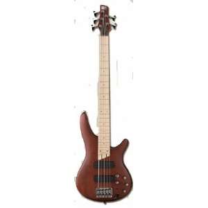  Ibanez Soundgear SR505M 5 String Bass Guitar   Brown 