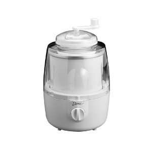 Deni Automatic Ice Cream Maker with Candy Crusher White 