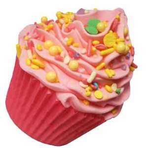 Feeling Smitten Pink Bliss Lg Cupcake Bath Bomb   Grapefruit & Jasmine