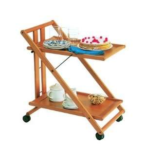  Foppapedretti Sprint Solid Wood Foldable Kitchen Cart 