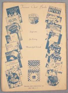 TREASURE CHEST of COWBOY SONGS~WESTERN FAVORITES~1935~  
