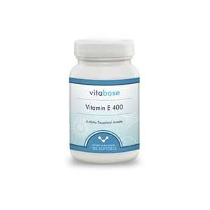  Vitamin E (400 IU) 100 Softgels per Bottle (4 Pack 