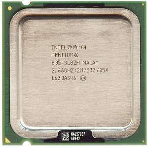  Intel Pentium D 805 2.66GHz 533MHz 2MB Socket 775 Dual Core 