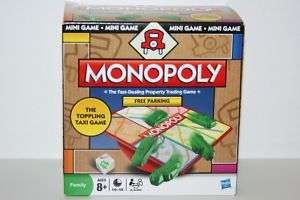 MONOPOLY MINI   FREE PARKING   THE TOPPLING TAXI GAME  