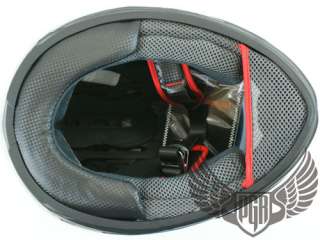 Dual Visor Black Full Face Motorcycle Helmet DOT ~ XL  