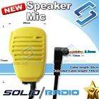 Yellow Speaker mic for Motorola Talkabout T5200 T5300