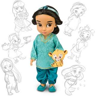 NIB 16 Inch Disney Aladdin Animators Collection Jasmine Doll  