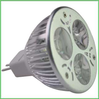 MR16 3x3W 9W 12V High Power LED Bulb Spot Lamp Down Light 60° Warm 