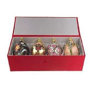  Joan Rivers 2007 Set of 4 Russian Inspired Egg Ornaments 
