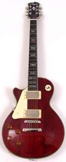   Red Spalt Left Handed Electric Guitar w/EGC300 Hard Shall Case  