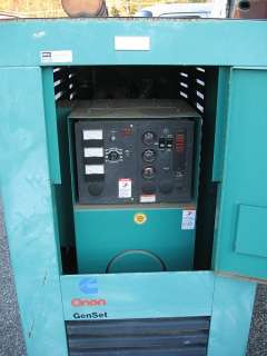 Onan 100kW 100ENBA Natural Gas Standby Backup Generator w/ Auto 