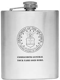 New 7 Oz Stainless Steel Navy Hip Flask  