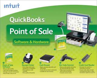   QuickBooks Point of Sale v10.0 Pro Software + Hardware Bundle  