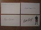 lot of 4 nhl hockey hall of famer $ 12 99  