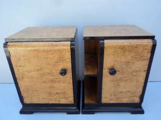 Beautiful pair of French Art Deco style nightstands # 08025  