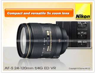 Nikon AF S Nikkor 24 120mm f/4G ED VR Lens for D90#L066 018208803200 