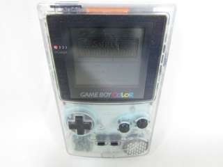 Nintendo Game Boy Color Console System Clear CGB 001 1755  
