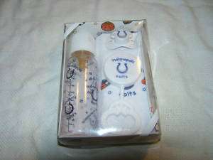 NFL Indianapolis Colts 4 Piece Baby Gift Set NIP  