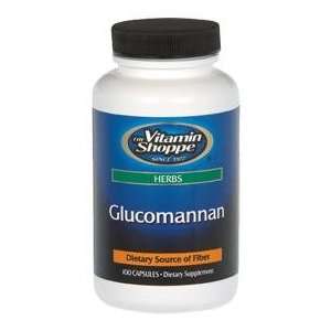  Vitamin Shoppe   Glucomannan (Konjac Root), 100 capsules 