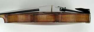 Rare Old 18th Century Violin Labeled Joannes Ulricus Eberle fecit 