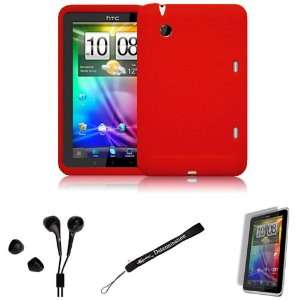  Slim Durable Silicon Skin Case for HTC Flyer 3G WiFi HotSpot GPS 