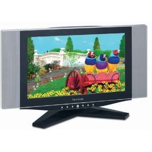   17.1 Inch Widescreen LCD Flat Panel HD Ready TV Electronics