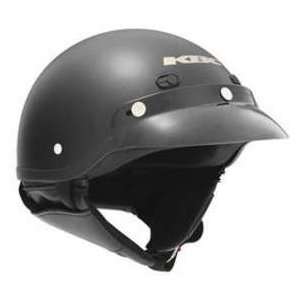  KBC TK 410 FLAT BLACK LG MOTORCYCLE Open Face Helmet Automotive