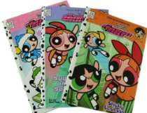 Cartoon Network Powerpuff Girls 3 pcs Coloring, Water Painting, and 