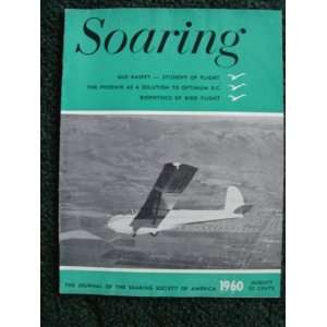  Soaring Magazine   August 1960   Vol 24 No 8 Lloyd Licher Books