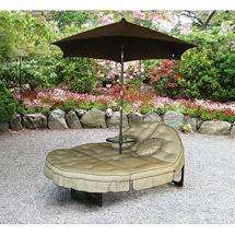 NEW Orbit Lounger Outdoor Round Chaise Patio Lounge Furniture INCLUDES 
