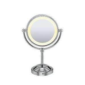   Double Sided Lighted Makeup Mirror with 5x