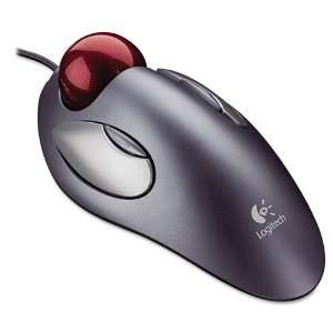  LOGTEC Trackman Marble Mouse, Four Button, Programmable 