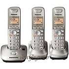 Panasonic KX TG4013N DECT 6.0 3 Cordless Phones w/ Speaker & Caller ID 