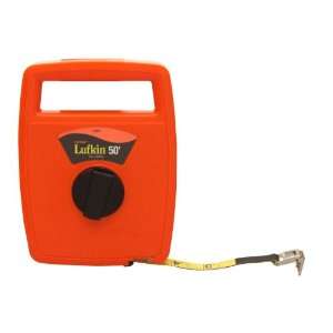 Lufkin 703D 1/2 x 50 Engineers Hi Viz Orange Linear Fiberglass Tape 