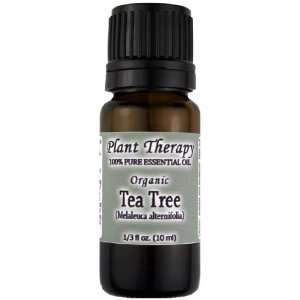 Organic Tea Tree (Melaleuca) Essential Oil. 10 ml (1/3 oz). 100% Pure 