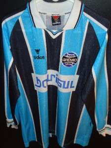 VTG GREMIO #10 GONZALO GAME JERSEY SHIRT BRASIL MENS L  