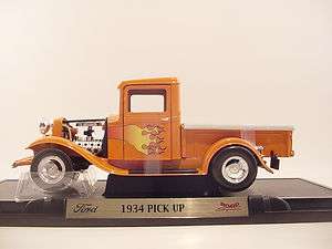 1934 Ford Pick Up Pro Street   Orange w/Flames  
