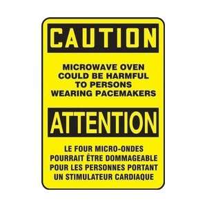  CAUTION MICROWAVE OVEN COULD BE HARMFUL TO PERSONS WEARING 