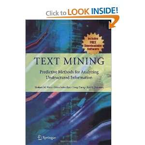  Text Mining Predictive Methods for Analyzing Unstructured 