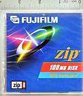   zip 100mb disk 1bm formatted  NEW in plastic 074101791075  