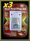 3x Riddex Plus Electronic Pest Rodent Mosquito Repeller