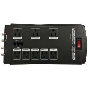  Monster 121719 8 Outlet Just Power It upto 800 Surge Protector 