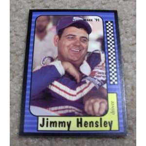    1991 Maxx Jimmy Hensley # 20 Nascar Racing Card