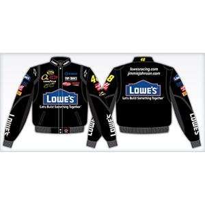 Jimmie Johnson Lowes Twill NASCAR Uniform Jacket   (3X Large 